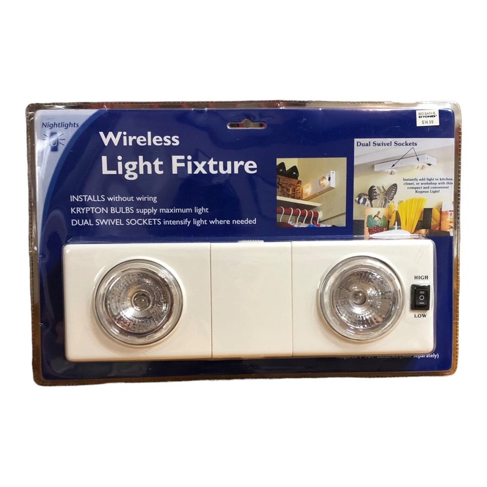 BED BATH & BEYOND Wireless Light Fixture